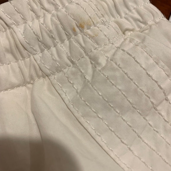 Zara Women's Pull On Cargo Pants in White Large - Picture 5 of 5